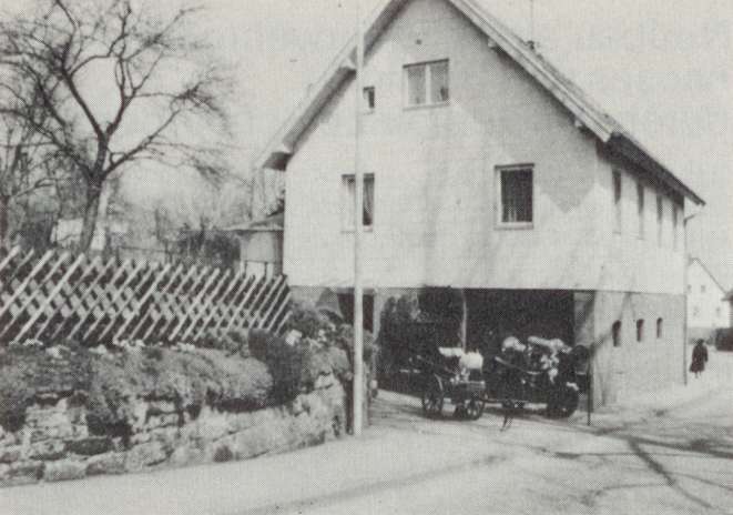 Gerätehaus in der Talstraße