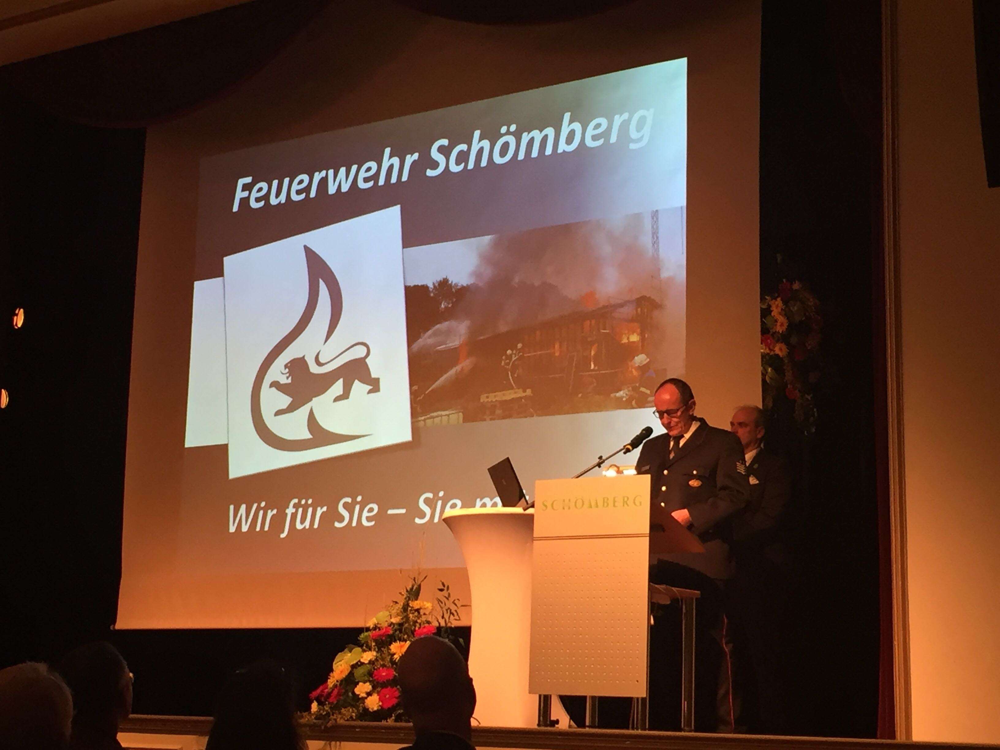 Komandant Rainer Zillinger "Wir für Sie - Sie mit uns"